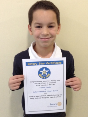 Lorenzo Dundas for having a great attitude towards learning and being kind and thoughtful towards others