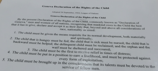 Geneva Declaration of the Rights of the Child